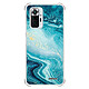 Evetane Coque Xiaomi Redmi Note 10 Pro anti-choc souple angles renforcés transparente Motif Bleu Nacré Marbre Coque Xiaomi Redmi Note 10 Pro anti-choc souple angles renforcés transparente Bleu Nacré Marbre