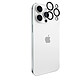 CASE MATE Verre de protection caméra pour iPhone 15 Pro/15 Pro Max Clear Anti-rayures Transparent