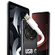 LinQ Câble USB vers USB C 3A Longueur 3m Charge et Synchronisation Fichiers Blanc pas cher
