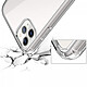 Acheter Evetane Coque iPhone 12/12 Pro (6,1 pouces) Anti-Chocs avec Bords Renforcés en silicone transparente Motif