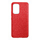Avizar Coque pour Samsung Galaxy A53 5G Paillette Amovible Silicone Semi-rigide rouge Coque à paillettes spécialement conçue pour votre Samsung Galaxy A53 5G