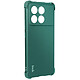 iMak Coque pour Xiaomi Poco X6 Pro Souple Coins Renforcés Caméra Protégée Vert Foncé Coque verte effet grainé légèrement pailletée, habillant votre Xiaomi Poco X6 Pro avec élégance et de manière unique