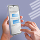 Acheter Avizar Coque Intégrale pour Samsung Galaxy A34 5G Arrière Rigide et Avant Souple Transparent