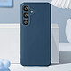 Avis Avizar Coque pour Samsung Galaxy S24 Plus Semi-rigide Soft-touch Fast Cover Bleu Canard