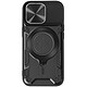 Avizar Coque MagSafe pour iPhone 15 Pro Max Protection Caméra intégrée  Noir