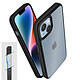 Acheter Coque pour Spigen iPhone 14 Dos Givré Contour Noir Antichoc Série Ultra Hybrid
