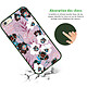 Avis LaCoqueFrançaise Coque iPhone 6/6S Silicone Liquide Douce vert kaki Fleurs parme