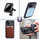 Avis Avizar Coque MagSafe pour iPhone 15 Silicone Protection Caméra  Contour Chromé Violet