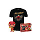 DC Comics - Set figurine et T-Shirt POP! & Tee The Flash - Taille XL Set figurine et T-Shirt POP! &amp; Tee The Flash.