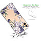 Avis LaCoqueFrançaise Coque iPhone 11 Pro Max anti-choc souple angles renforcés transparente Motif Pivoines Violettes