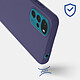Acheter Avizar Coque Motorola G22, E32 et E32s Flexible Finition Mate Anti-traces Bleu Nuit