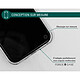 Avis Force Glass Protection d'écran en verre trempé pour iPhone 15 2.5D Original Anti-choc Transparent