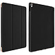 Avizar Housse iPad Air 3 2019 et iPad Pro 10.5 Clapet Support Vidéo Trifold Noir Élaborée en eco-cuir de qualité / Finition lisse et soft-touch.