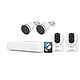 Foscam - Kit vidéosurveillance IP 4 caméras KIT-4-FN8108H-X3-S41-HDD