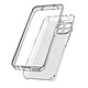 Avizar Coque Xiaomi Mi 11 Lite et 11 Lite 5G NE Arrière Rigide et Avant Transparent Arrière rigide en polycarbonate robuste, mettant le dos du mobile à l'abri des aléas
