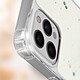 Avis Avizar Coque Paillette iPhone 12 Pro Max Cordon Amovible Antichocs Dégradé Turquoise