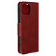 Avizar Étui pour iPhone 15 Clapet Portefeuille Support Vidéo Dragonne  Rouge - Étui folio rouge conçu pour iPhone 15, fourni avec une dragonne amovible