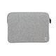 MW Housse compatible Macbook 12" Gris / Blanc Housse de protection à mémoire de forme