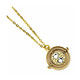Harry Potter - Pendentif et collier Fixed Time Turner (plaqué or) Pendentif et collier Harry Potter, modèle Fixed Time Turner (plaqué or).