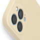Acheter Avizar Coque iPhone 13 Pro Silicone Semi-Rigide Finition Soft Touch blanc cassé
