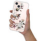 LaCoqueFrançaise Coque iPhone 13 360 intégrale transparente Motif Fleurs Sauvages Tendance pas cher