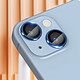 Avis Avizar Film caméra pour iPhone 14 et 14 Plus Verre trempé 9H 0.4mm  Transparent Contour bleu