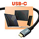 LinQ Câble USB-C vers DVI Full HD 1080p Plug and Play Longueur 1.8m pas cher