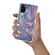 Evetane Coque Samsung Galaxy A41 anti-choc souple angles renforcés transparente Motif Lune Attrape Rêve pas cher