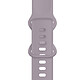 Avis Avizar Bracelet pour Samsung Galaxy Watch Active 2 40mm Silicone Lisse Lavande