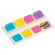 POST-IT Marque-pages Index Strong 16 x 38 mm Turquoise Jaune Rose Lilas Index
