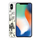 Avis LaCoqueFrançaise Coque iPhone X/Xs silicone transparente Motif Botanic Evasion ultra resistant