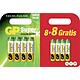 GP Batteries - Pack de 8 piles AA et 8 piles AAA GP BATTERIES Experts en piles depuis 1964!GP Batteries est un fournisseur complet de batteries avec une longue expérience de la fabrication de piles de haute qualité.