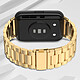 Avis Avizar Bracelet pour Huawei Watch Fit 2 Maille Acier Inoxydable  doré