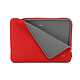 Mobilis - 049019 - Skin pour ordinateur portable 12.5-14'' - Red and Grey Housse – Neoprene épousant les contour de l'ordinateur - Bicolore - Protège des rayures et petits chocs du quotidien