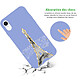 Avis LaCoqueFrançaise Coque iPhone Xr Silicone Liquide Douce lilas Illumination de paris