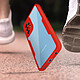 Acheter Avizar Coque Samsung A52, A52 5G et A52s Dos Plexiglas Avant Polymère Contour rouge