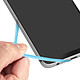 Avizar Cordon Smartphone avec Étui Silicone Flexible Universel 35cm  Bleu pas cher