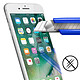 Avizar Film iPhone 7 Plus/8 Plus Protection Ecran verre trempé contour Blanc pas cher