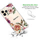 Avis LaCoqueFrançaise Coque iPhone 13 Pro Silicone antichocs Solides coins renforcés  transparente Motif Amour en fleurs