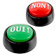 Deux boutons Buzzer Oui et Non Catégories anciennes : Deux boutons Buzzer Oui et Non