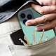 Avizar Coque iPhone 13 Pro Max Silicone Semi-rigide Finition Soft-touch turquoise pas cher