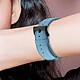 Avis Avizar Bracelet pour Apple Watch 41mm / 40mm et 38 mm Finition Texturé  Bleu Clair