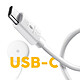 Google Chargeur  Original 5W Câble magnétique USB-C pour Google Pixel Watch Blanc 1m pas cher