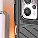 Avizar Coque pour Motorola Moto G13, G23 effet strié antidérapant fine et légère Noir pas cher