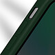 Avizar Coque iPhone X et XS Dos Plexiglas Avant Polymère Coins Renforcés Contour Vert pas cher