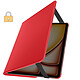 Acheter Avizar Étui Clapet pour iPad Air 13 2024 Folio Rotatif 360 Support Stand Rouge