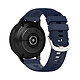 Avizar Bracelet pour Samsung Galaxy Watch Active 2 40mm, Silicone Texturé et Ajustable - Bleu Nuit Bracelet de montre Bleu Nuit