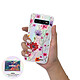 Acheter Evetane Coque Galaxy S10 silicone fond holographique Fleurs Multicolores Design