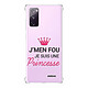 Evetane Coque Samsung Galaxy S20 FE anti-choc souple angles renforcés transparente Motif Je suis une princesse Coque Samsung Galaxy S20 FE anti-choc souple angles renforcés transparente Je suis une princesse