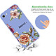 Avis LaCoqueFrançaise Coque iPhone 7/8/ iPhone SE 2020 Silicone Liquide Douce lilas Amour en fleurs